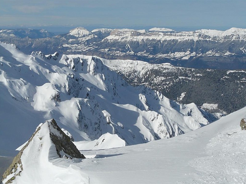 #1 Col du Gleyzin : Vue côté Grésivaudan Col du Gleyzin : Vue côté Grésivaudan