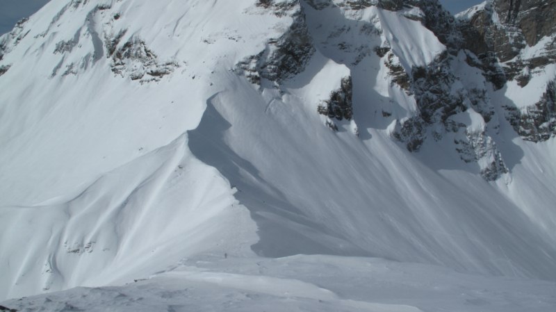 #6 Du sommet : Vue en plongée sur l Du sommet : Vue en plongée sur l'arête finale