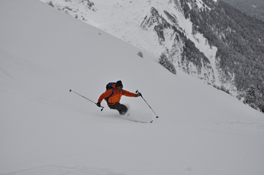 #11 Crêt Lognan : Pascal savoure la bonne neige de ses coins favoris Crêt Lognan : Pascal savoure la bonne neige de ses coins favoris
