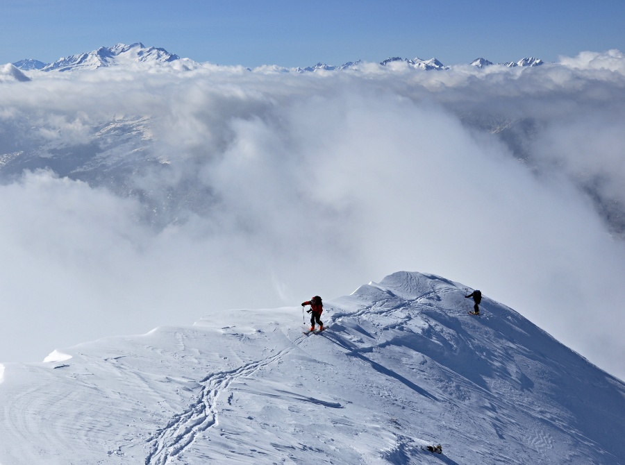 #8 Crêt Lognan : Sur l Crêt Lognan : Sur l'arête finale