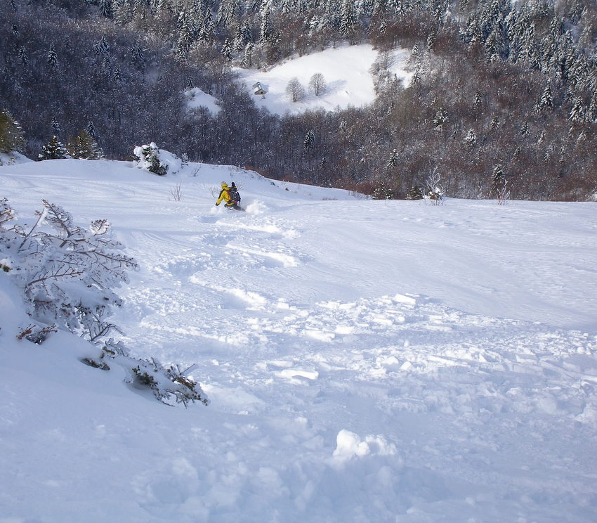 #7 Bonne neige : Marc plonge sur la cabane de Machiret Bonne neige : Marc plonge sur la cabane de Machiret