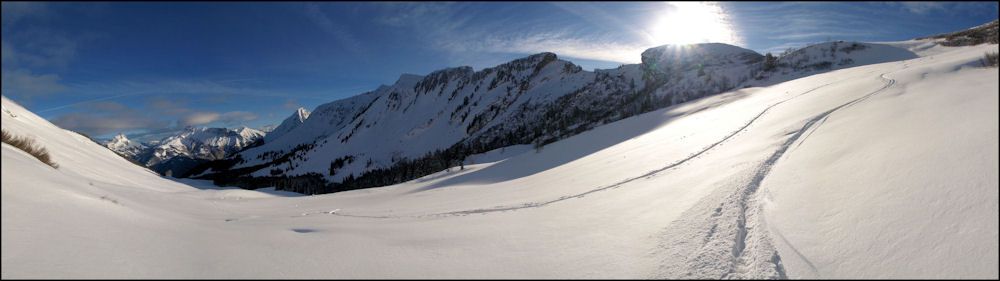 #4 sous le col : descente en poud sous le col : descente en poud'