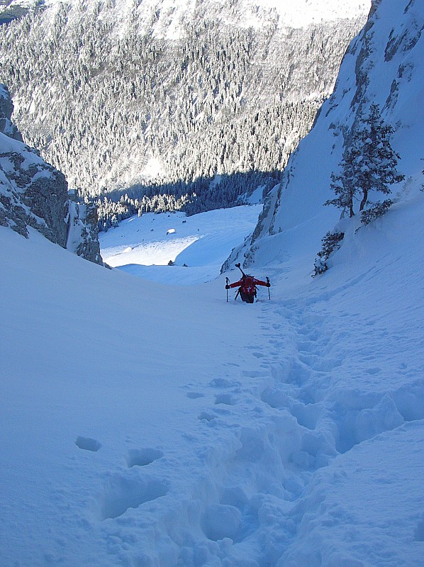 #2 Lances de Malissard : Kévin dans le couloir ouest. Lances de Malissard : Kévin dans le couloir ouest.