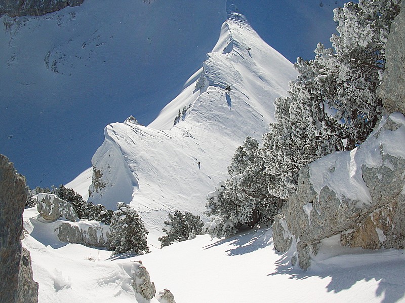 #3 Lances de Malissard : Couloir sud est. Lances de Malissard : Couloir sud est.