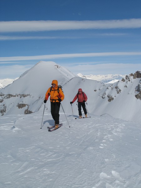 #13 Anne-F. et Thierry : arrière plan : Pic de Peyre Eyraute Anne-F. et Thierry : arrière plan : Pic de Peyre Eyraute