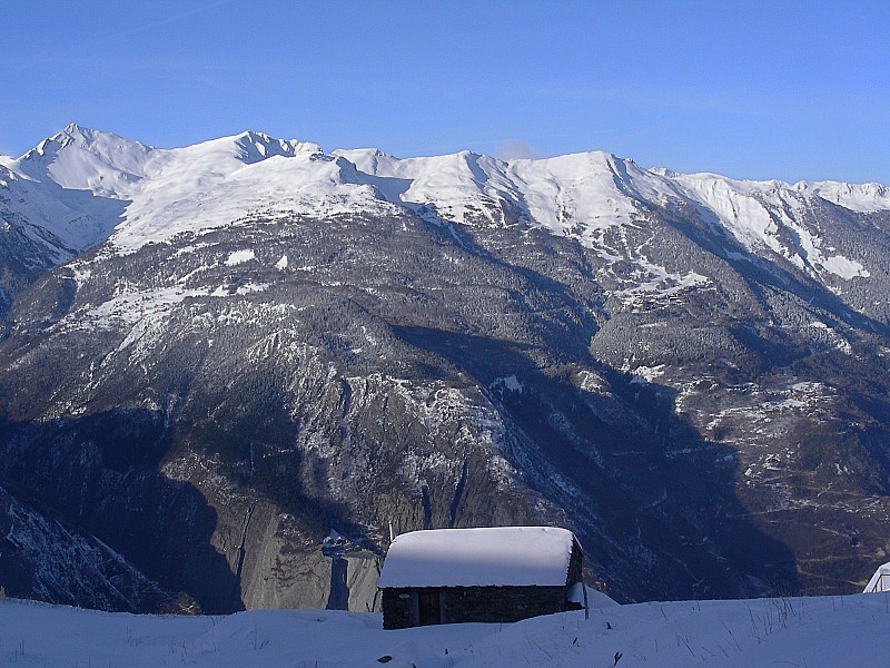 #28 En face : Karellis, Albanne, pointe d En face : Karellis, Albanne, pointe d'Emy et Co