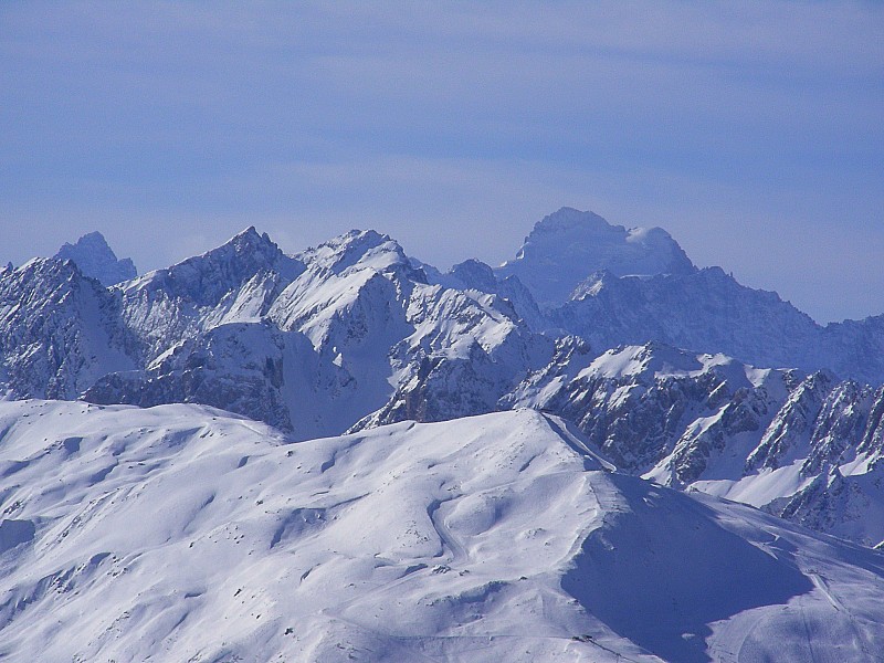 #3 Barre des Ecrins : Barre des Ecrins, grand galibier, crêt du quart Barre des Ecrins : Barre des Ecrins, grand galibier, crêt du quart
