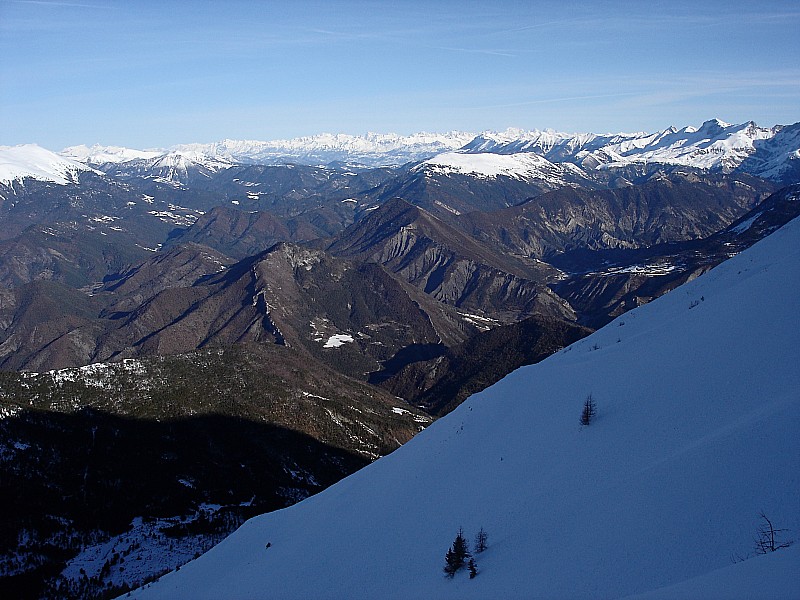 Panorama : Dévoluy, Ecrins, Ubaye (Estrop)