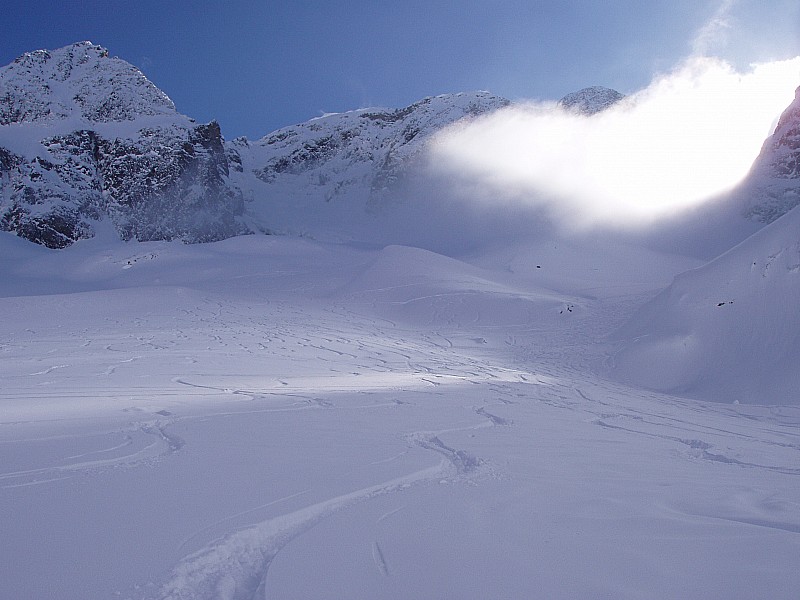 #9 Poudre! : Neige bien légère: un vrai frigo ce coin! Poudre! : Neige bien légère: un vrai frigo ce coin!