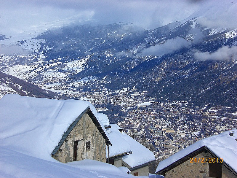 #3 mélézin : Briançon en vue panoramique mélézin : Briançon en vue panoramique