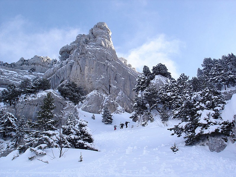 La première barre : Premier passage à pied