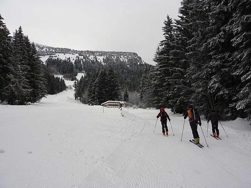 #7 départ du col de Porte : Pas terrible la météo! départ du col de Porte : Pas terrible la météo!