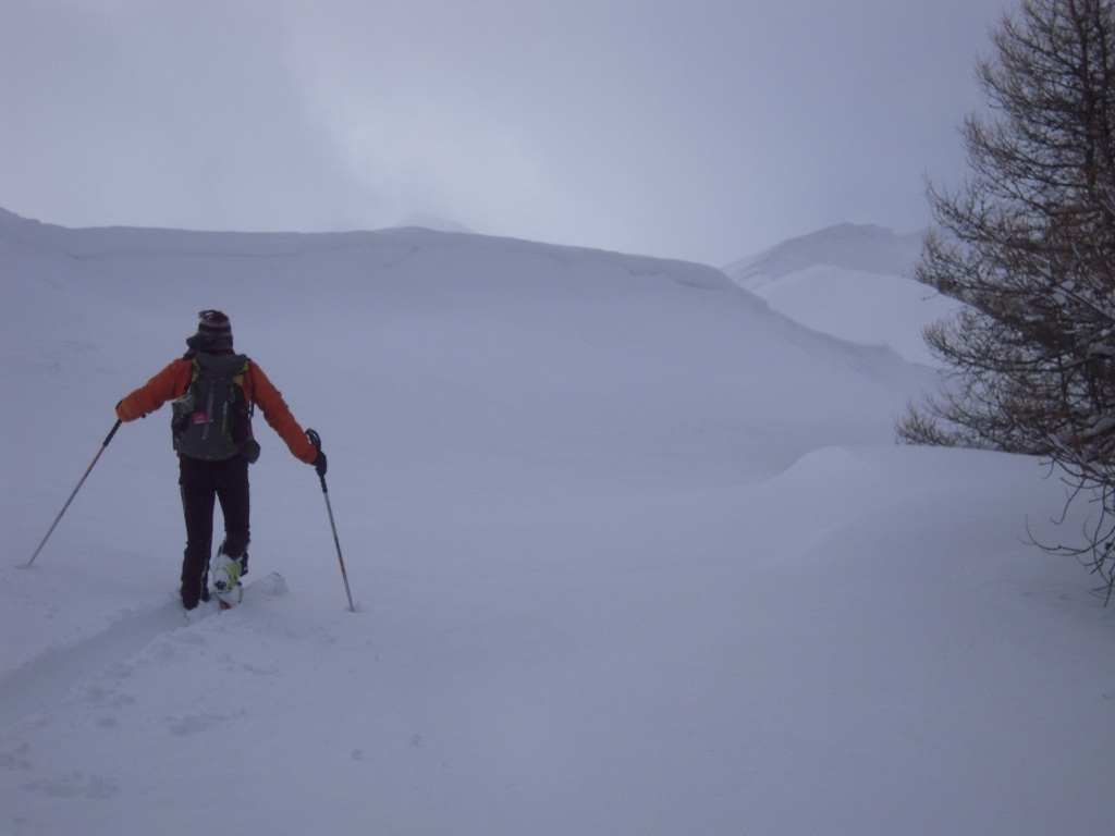 #2 sur l sur l'arête : grosses accumulations.