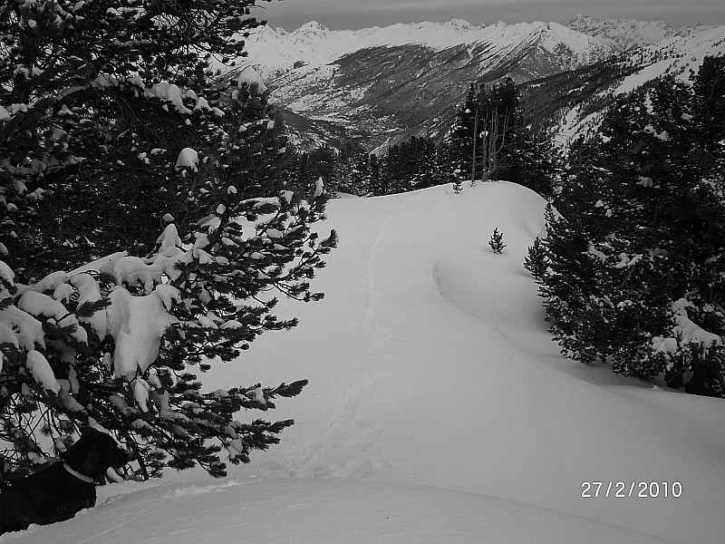 #4 brusas : arrivée sur la crête, Briançon apparaît dans la vallée. brusas : arrivée sur la crête, Briançon apparaît dans la vallée.