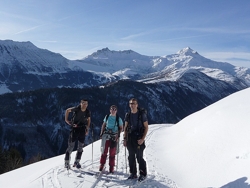 Photo de groupe : Le groupe du jour à destination des Marmottes