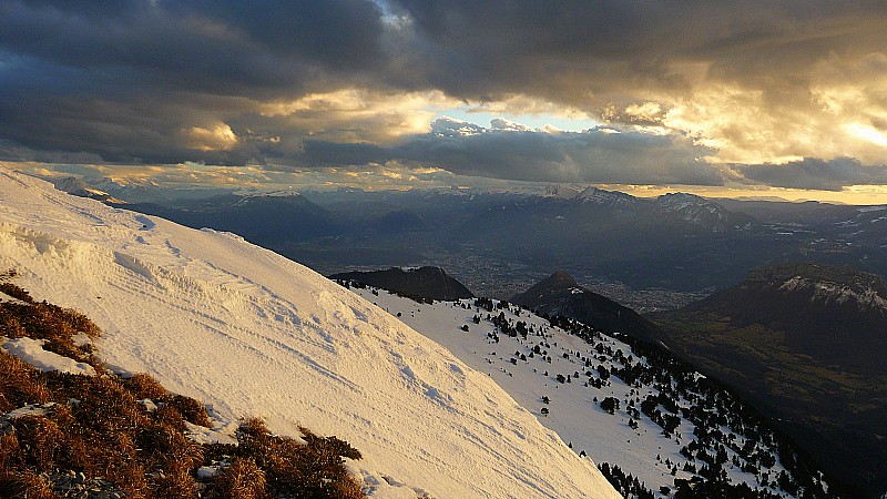 #2 Plateau sommital : A la sortie du Canyon, le ciel s Plateau sommital : A la sortie du Canyon, le ciel s'embrase