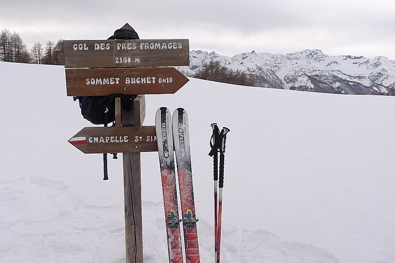 #1 Vers le Col ... : Temps couvert et panorama bien blanc ... Vers le Col ... : Temps couvert et panorama bien blanc ...