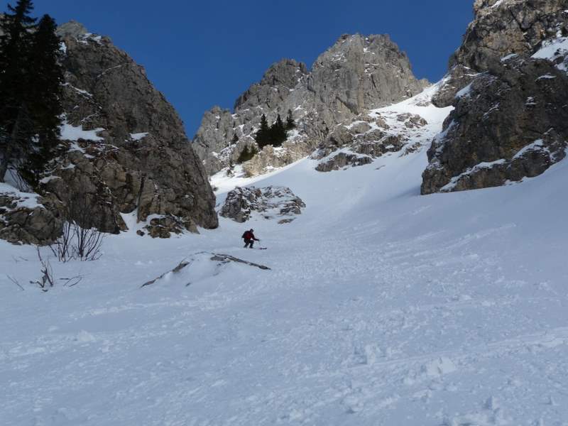 #8 Pte de Chalune : Le bas du couloir, assez agréable Pte de Chalune : Le bas du couloir, assez agréable