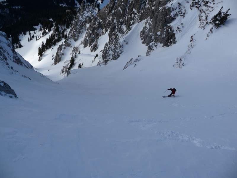#7 Pte de Chalune : Le couloir NW de Pététoz, une vraie patinoire en haut Pte de Chalune : Le couloir NW de Pététoz, une vraie patinoire en haut