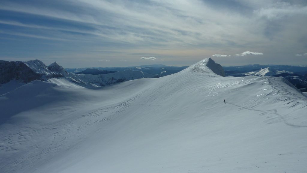 #13 traversée vers l traversée vers l'entrée du couloir SW du Lauzon