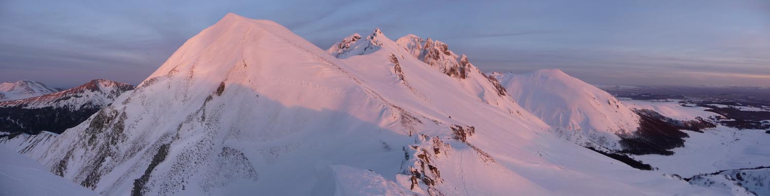 #6 Panoramique du Sancy : avec cette lumière c Panoramique du Sancy : avec cette lumière c'était trop tentant