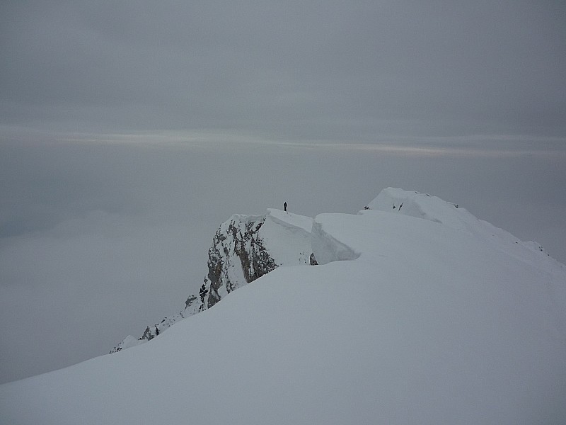 #1 Depuis le sommet : Crête Depuis le sommet : Crête