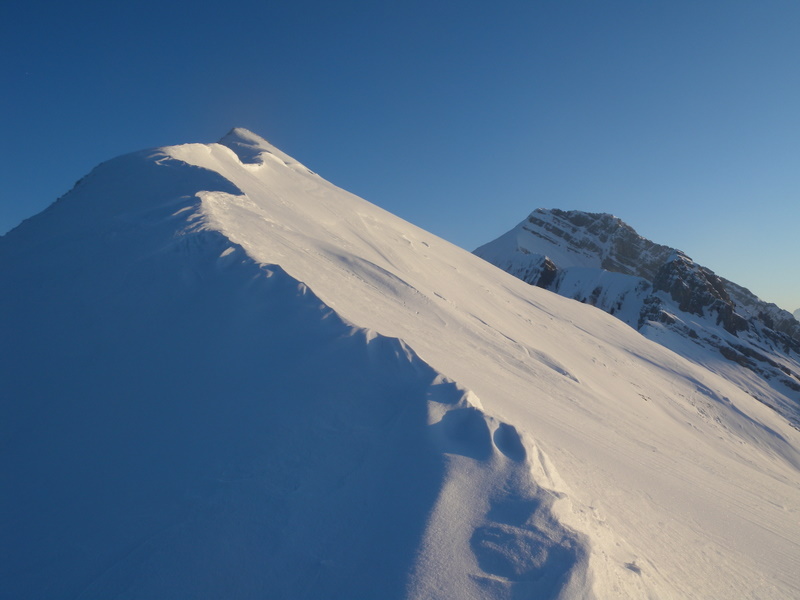 #5 arête SE : au dessus du col arête SE : au dessus du col