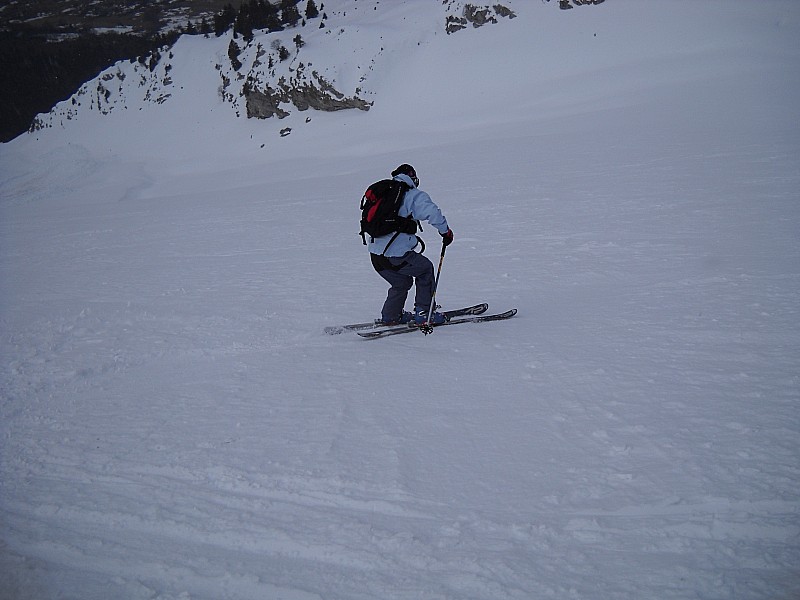 #4 Colombier : Première descente avec les skis K2. Ca change! Colombier : Première descente avec les skis K2. Ca change!
