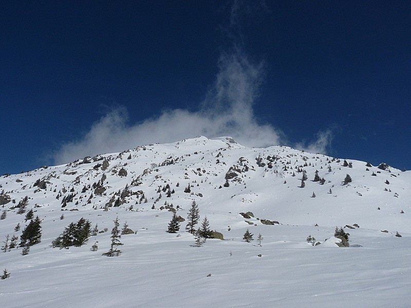 #2 Jas des Lièvres : face sud, ça souffle aussi sur ce sommet. Jas des Lièvres : face sud, ça souffle aussi sur ce sommet.