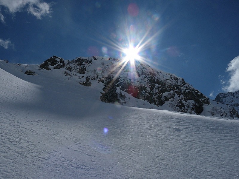 #11 Pas de la Coche : prise de soleil avant de passer à l Pas de la Coche : prise de soleil avant de passer à l'ombre.