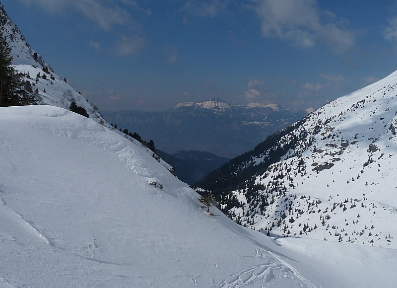 #10 Chamechaude : depuis la montée au Pas de la Coche. Chamechaude : depuis la montée au Pas de la Coche.