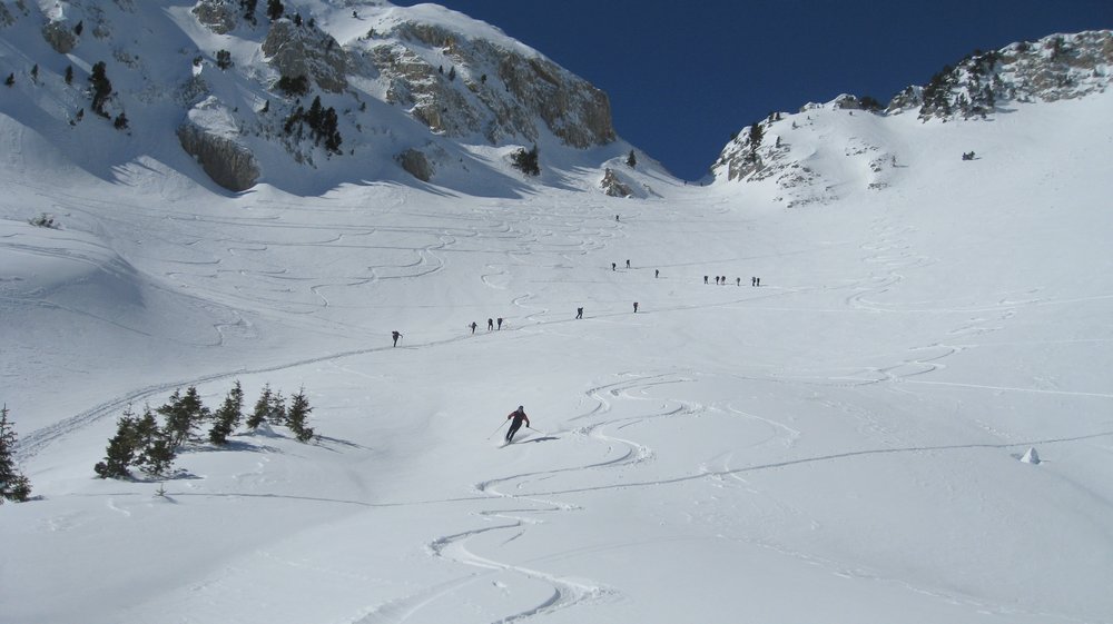 #5 On profite de la neige vierge : pendant que les chenilles montent On profite de la neige vierge : pendant que les chenilles montent