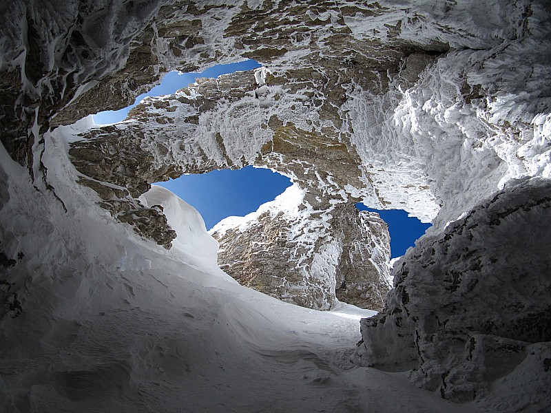 les arches inter-ferrantes : avec le ciel bleu c'est mieux