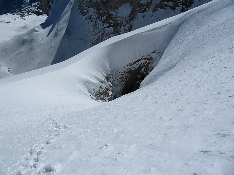 #7 Chourum Olympique : bonne neige froide sur la vire Chourum Olympique : bonne neige froide sur la vire