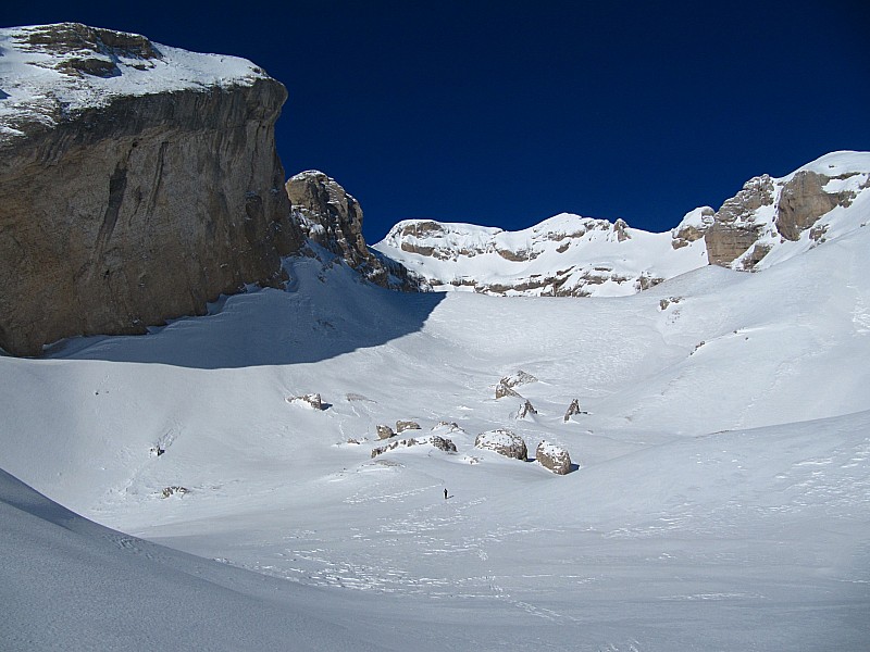 Vallon du Grand Villard : Avec de beaux dévers à ouvrir !