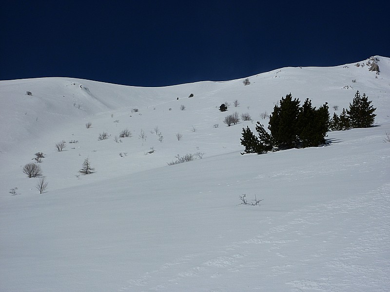 #6 sous le pic melette : bonne neige sous le pic melette : bonne neige