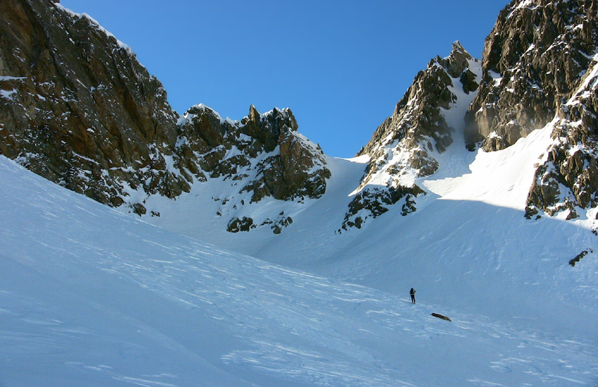 Pas Ouest du Clapier 2834m