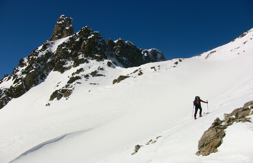 arrivée au Pas Est du Clapier 2900m