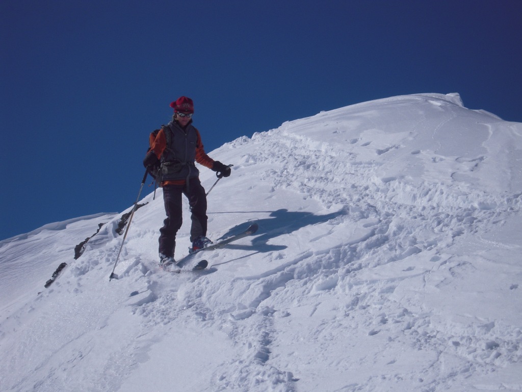 #12 début de la descente : sur les corniches début de la descente : sur les corniches