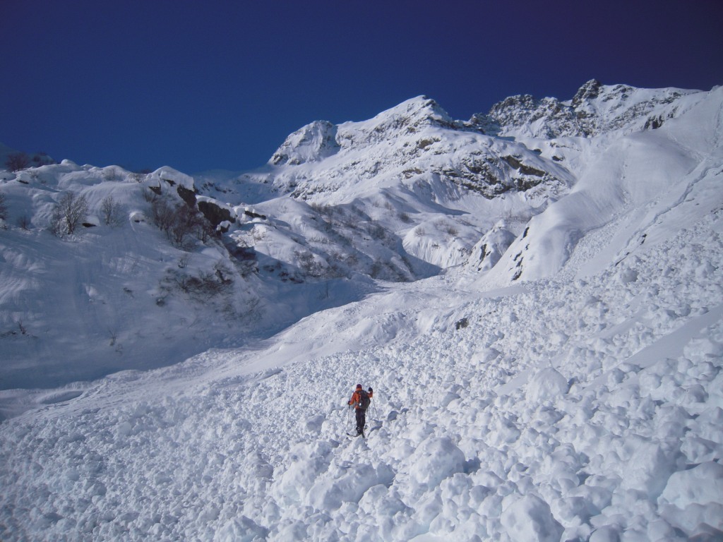 #5 avalanche sous le pic Gazonné : Chaotique avalanche sous le pic Gazonné : Chaotique