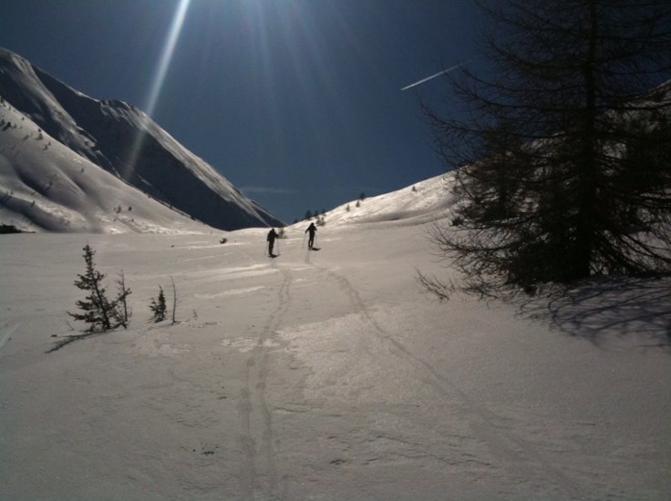 #2 La baisse : On se dirige vers le col de la baisse La baisse : On se dirige vers le col de la baisse
