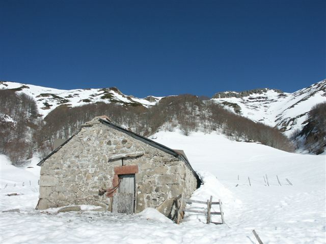 #4 Peyre Arse : Vue d Peyre Arse : Vue d'ensemble de la face sud de Peyre Arse depuis le buron.