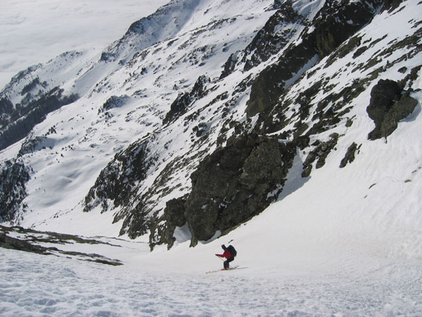 #1 Couloir S du Tabor : Juste à point ! (photo Jip) Couloir S du Tabor : Juste à point ! (photo Jip)