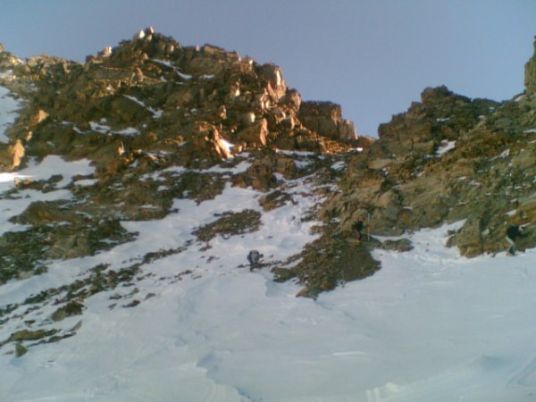 #1 Descente du col d Descente du col d'Arguille : Très peu de neige au départ