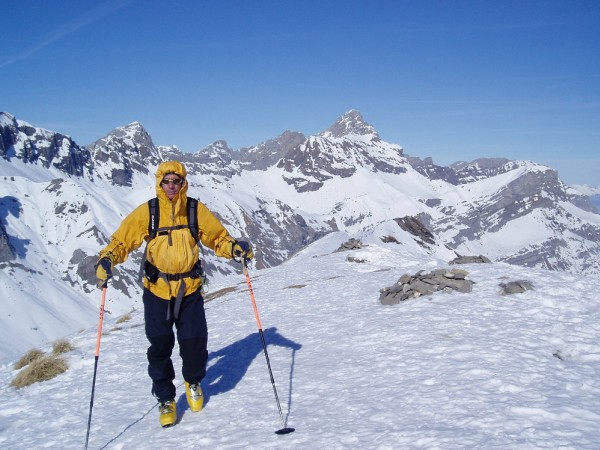 #2 Vincent au sommet : Sommet de Croise Baulet; un panorama à 360° sur toutes les montagnes de la région; vue sur la pointe Percée point culminant des Aravis Vincent au sommet : Sommet de Croise Baulet; un panorama à 360° sur toutes les montagnes de la région; vue sur la pointe Percée point culminant des Aravis