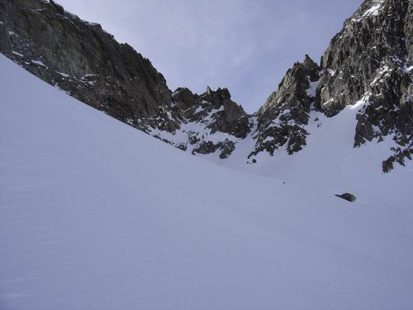 #3 Le Pas E du Clapier : Et son petit couloir a remonter a pied Le Pas E du Clapier : Et son petit couloir a remonter a pied