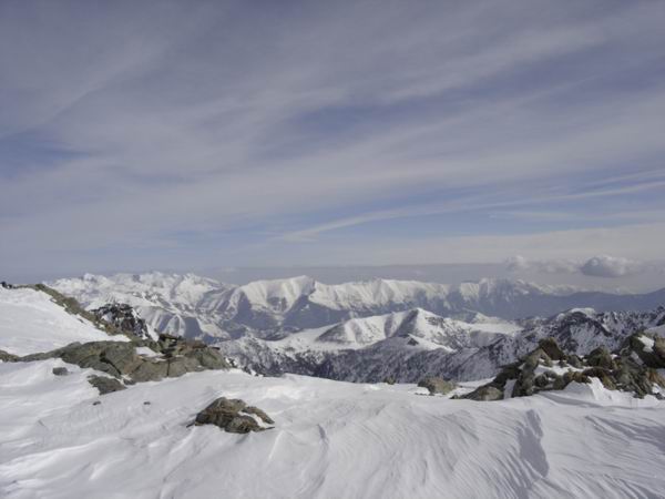 #2 Au Pas de la Fous : Vue sur la vallee des Merveilles et l Au Pas de la Fous : Vue sur la vallee des Merveilles et l'Italie