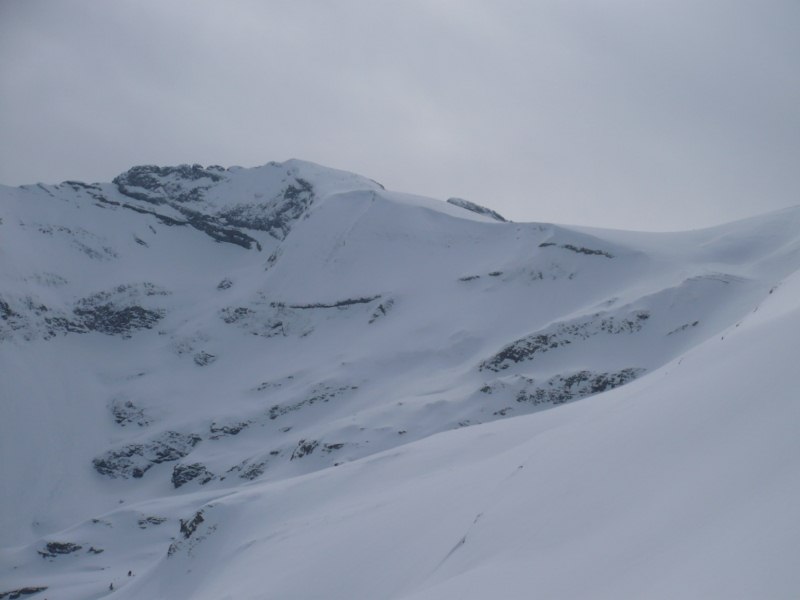 #2 La vue vers le sommet : Temps bien voilé La vue vers le sommet : Temps bien voilé