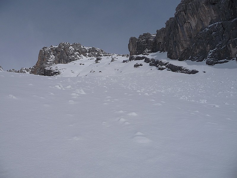 #2 pointe blanche : vue sur la face sud pointe blanche : vue sur la face sud