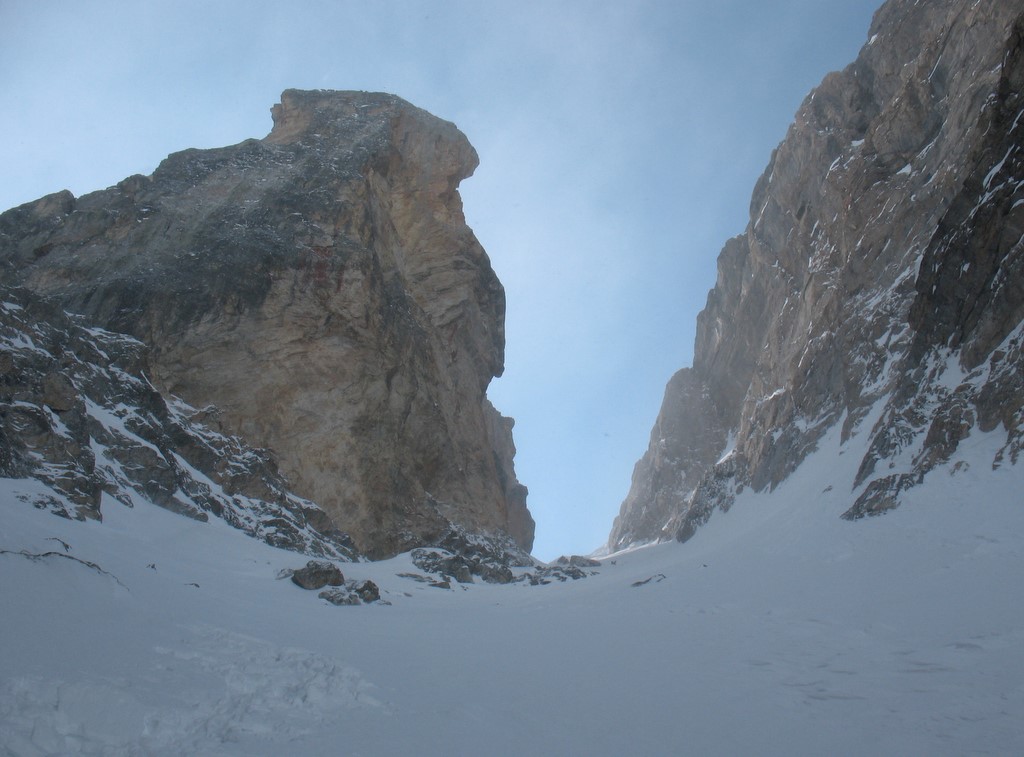 #8 La sortie n La sortie n'est pas loin... : ...mais la neige est douteuse => on s'casse!
